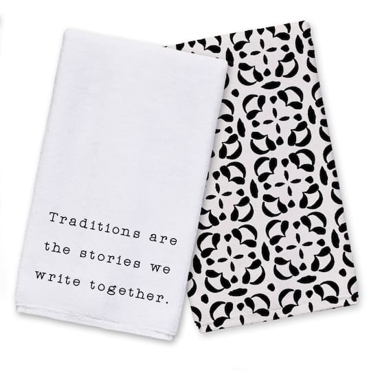 Traditions Together 16" x 25" Towel Set